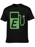 Electric Vehicle Charging Station Graphic Tee