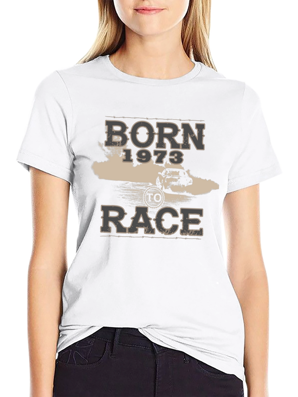 Born 1973 To Race Graphic Tee