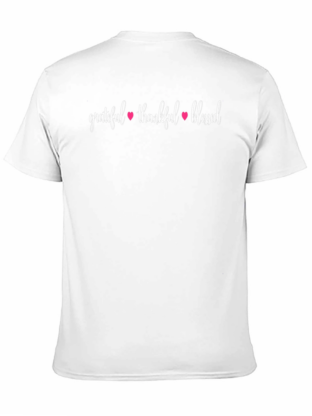 Grateful Thankful Blessed Graphic T-Shirt