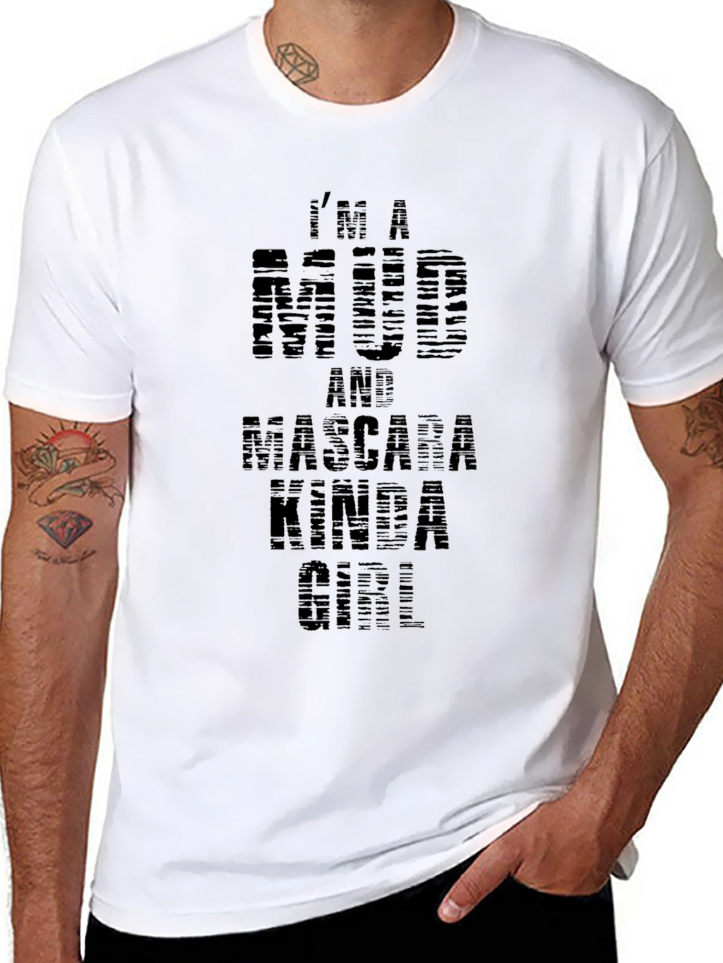 Mud & Mascara Kinda Girl T-Shirt Black