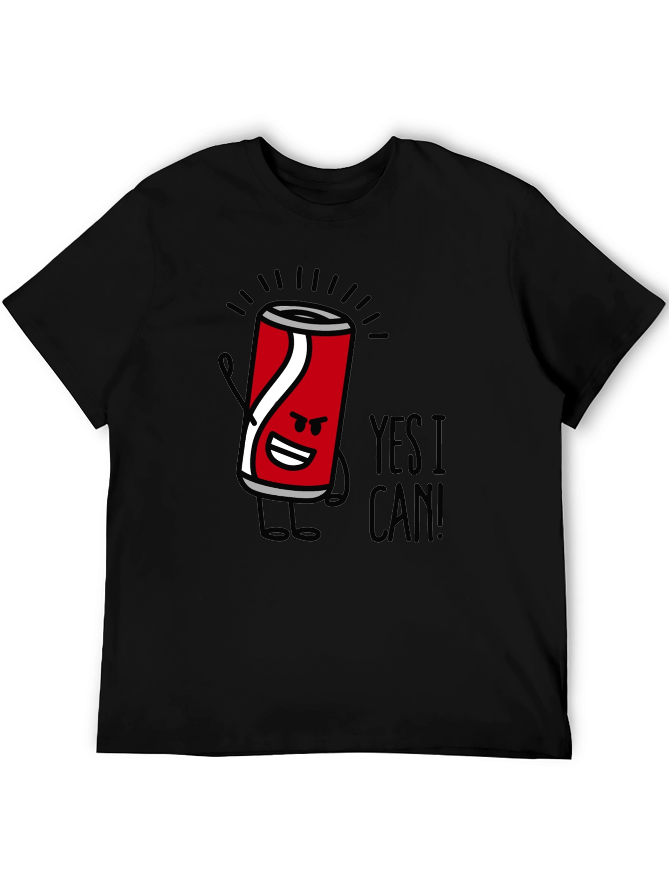 Yes I Can! Graphic Tee - Trendy Cool T-Shirt