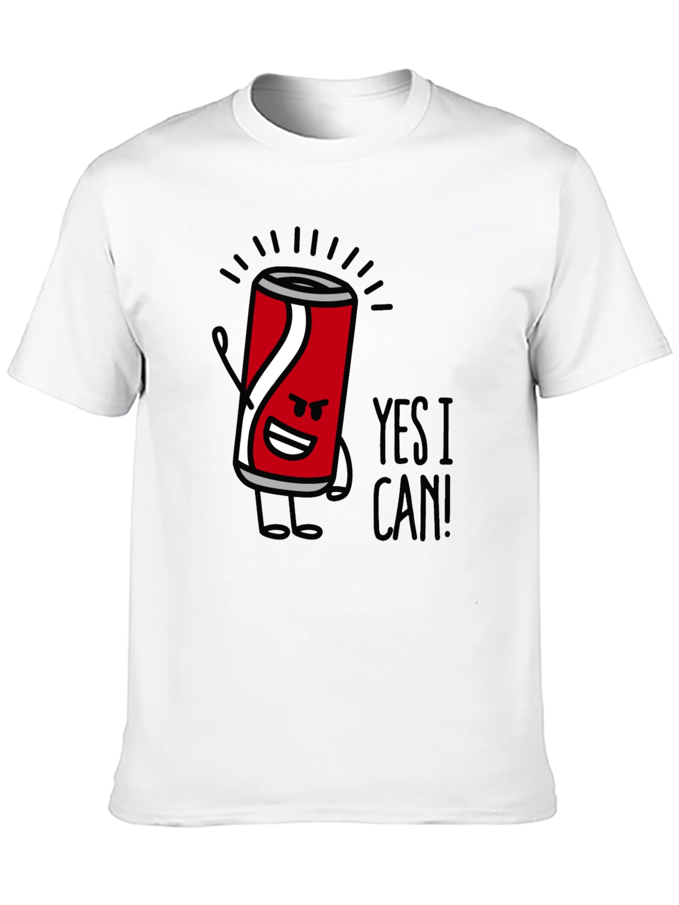 Yes I Can! Graphic Tee - Trendy Cool T-Shirt
