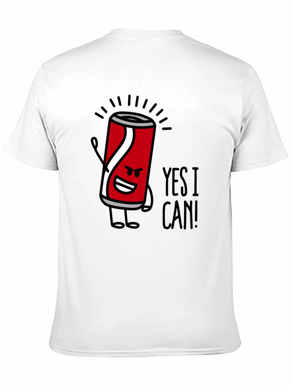 Yes I Can! Graphic Tee - Trendy Cool T-Shirt