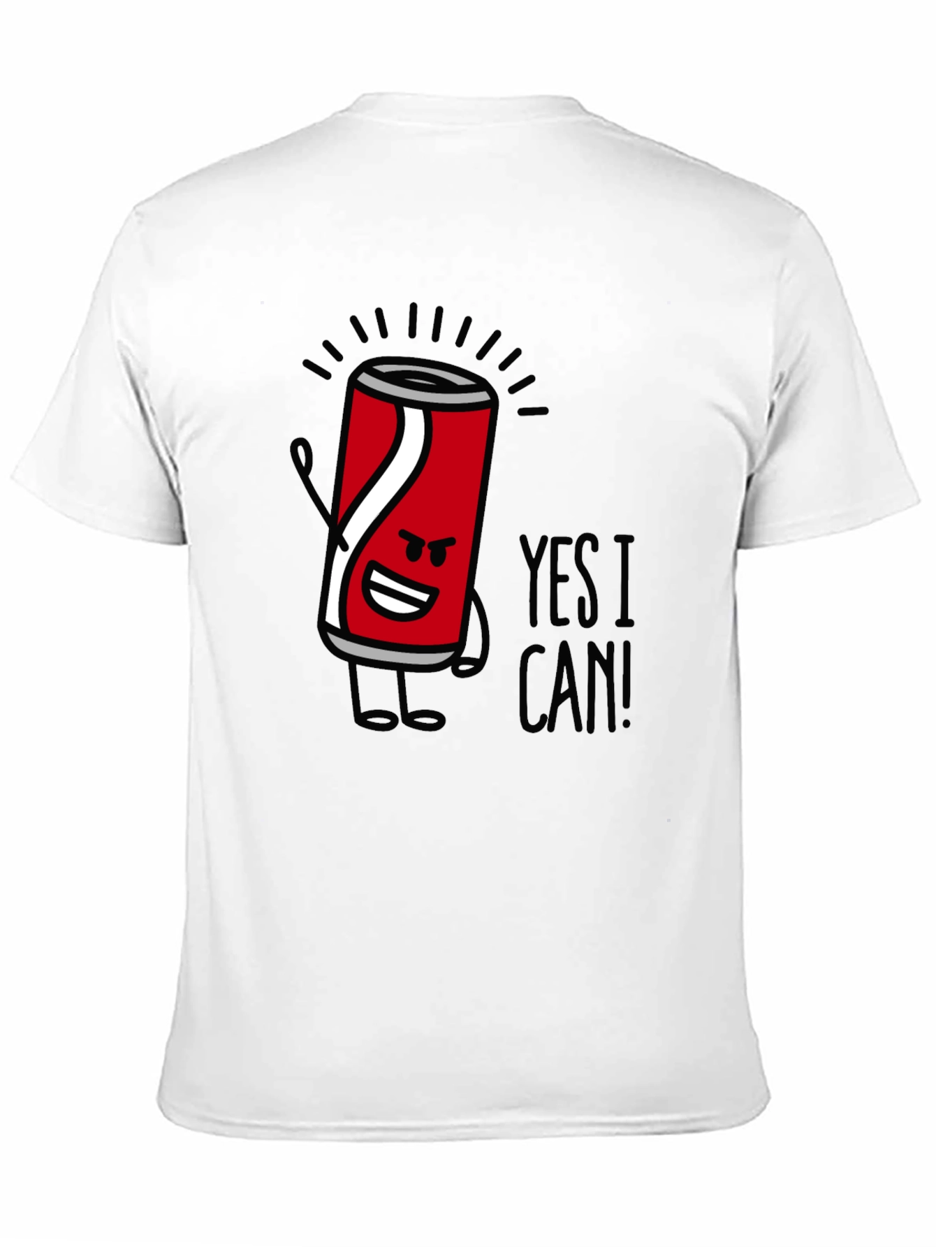 Yes I Can! Graphic Tee - Trendy Cool T-Shirt