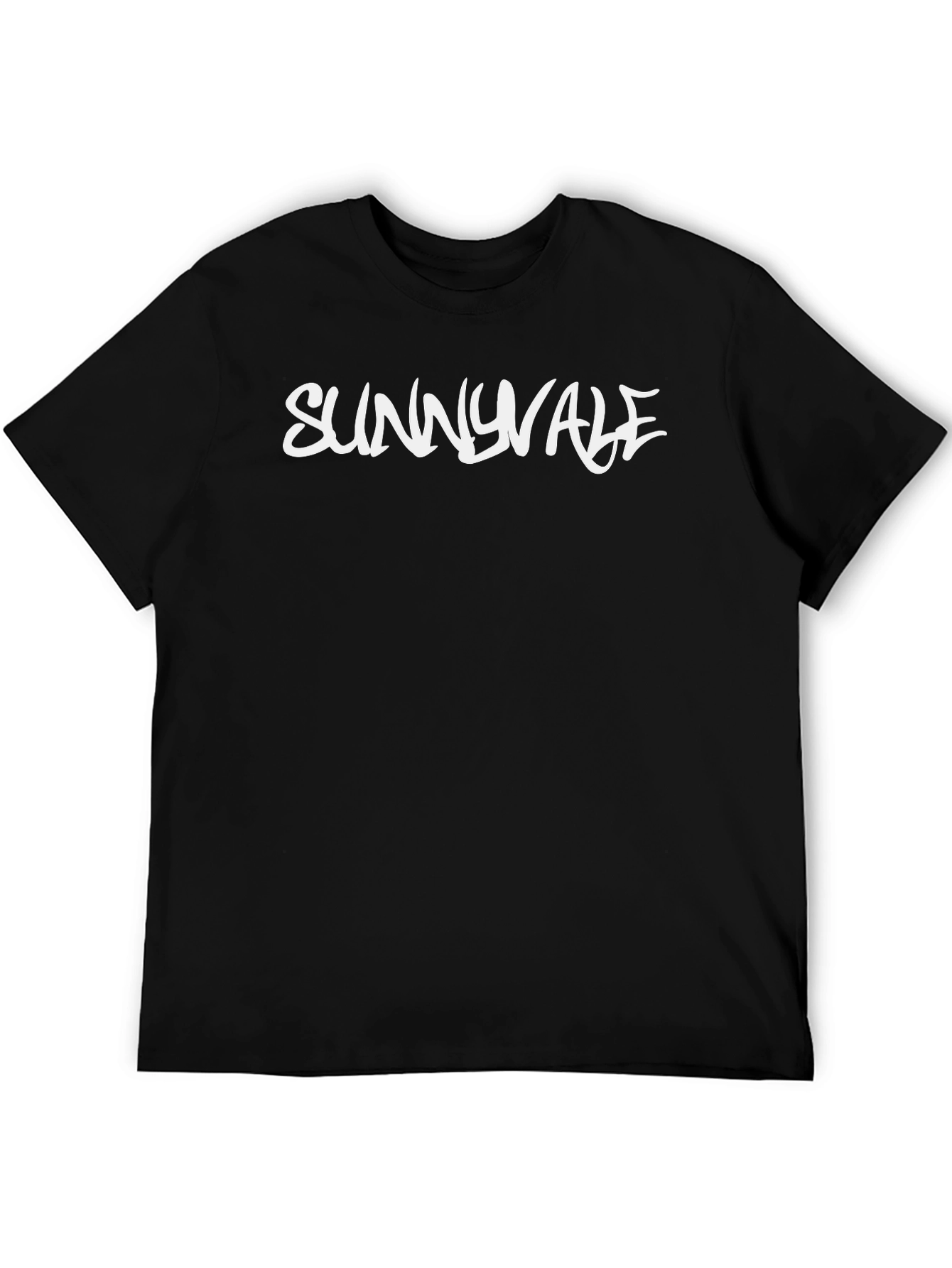 Sunnyvale Black Graphic Tee