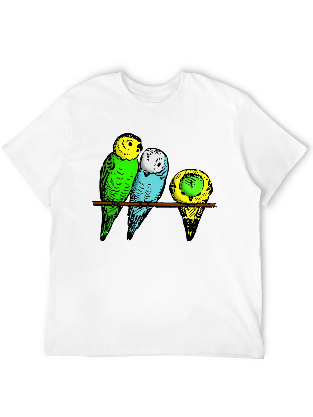 Parakeet Trio T-Shirt