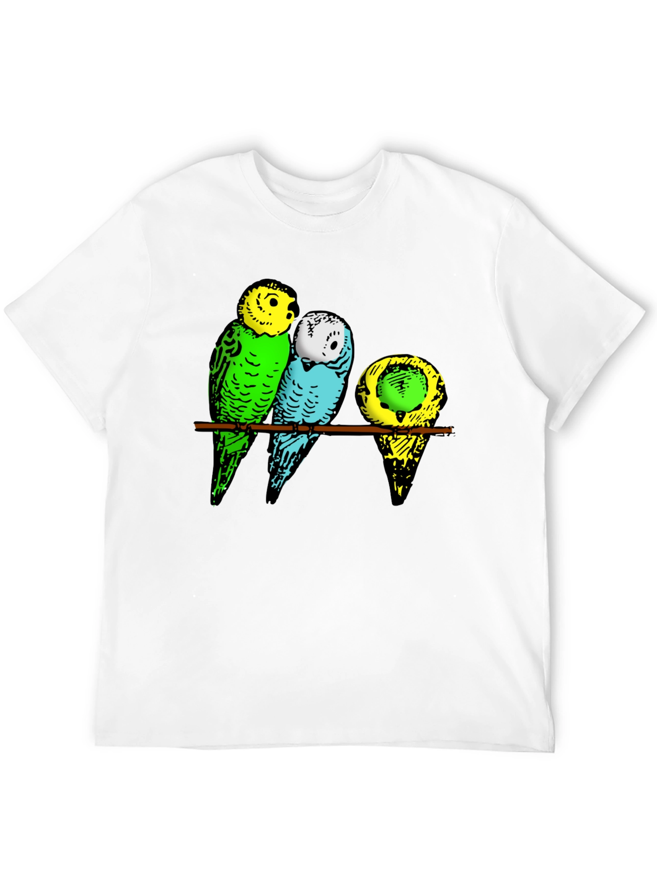 Parakeet Trio T-Shirt