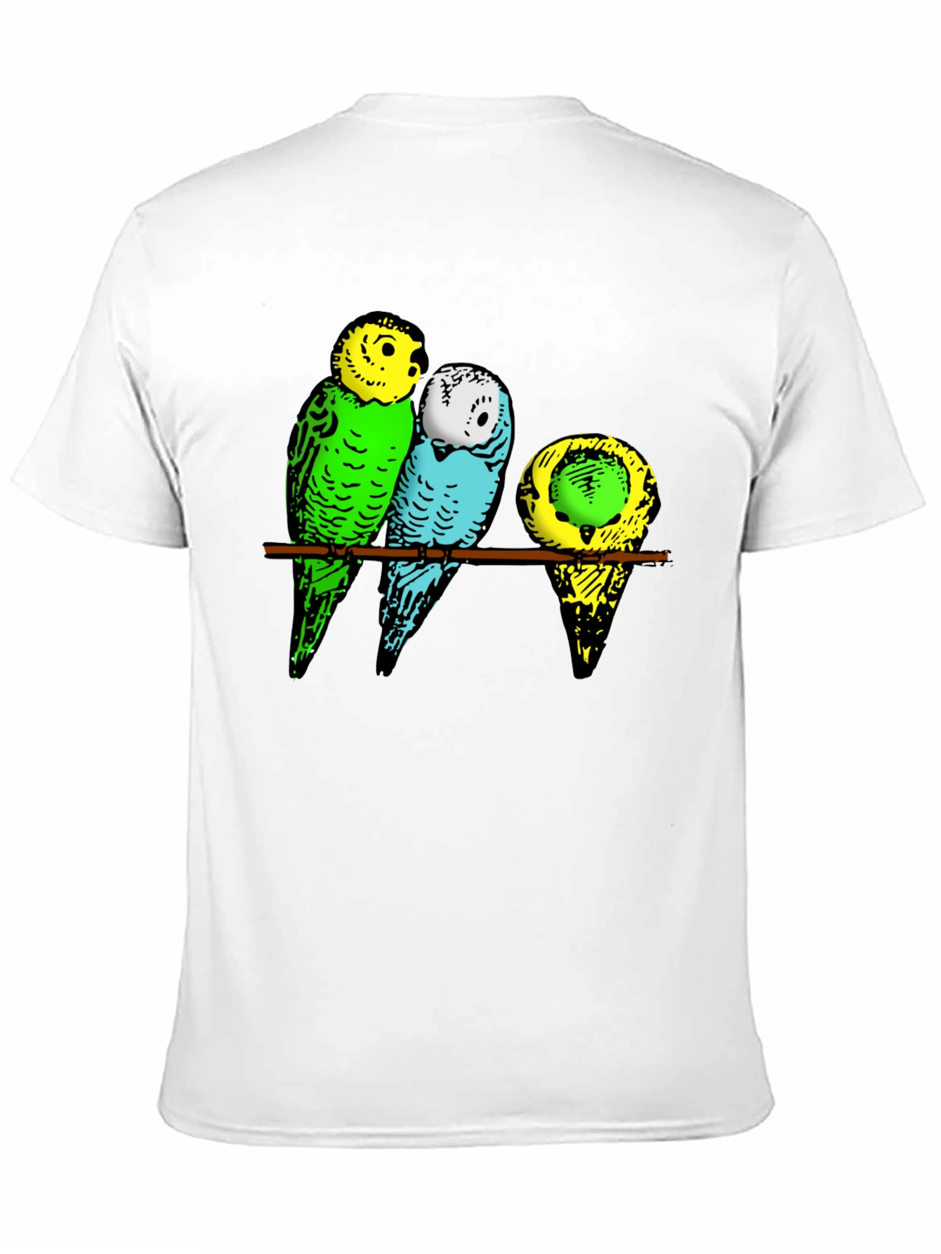 Parakeet Trio T-Shirt