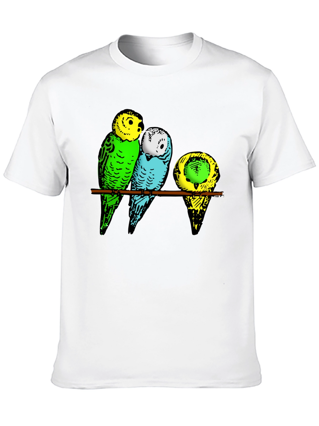 Parakeet Trio T-Shirt