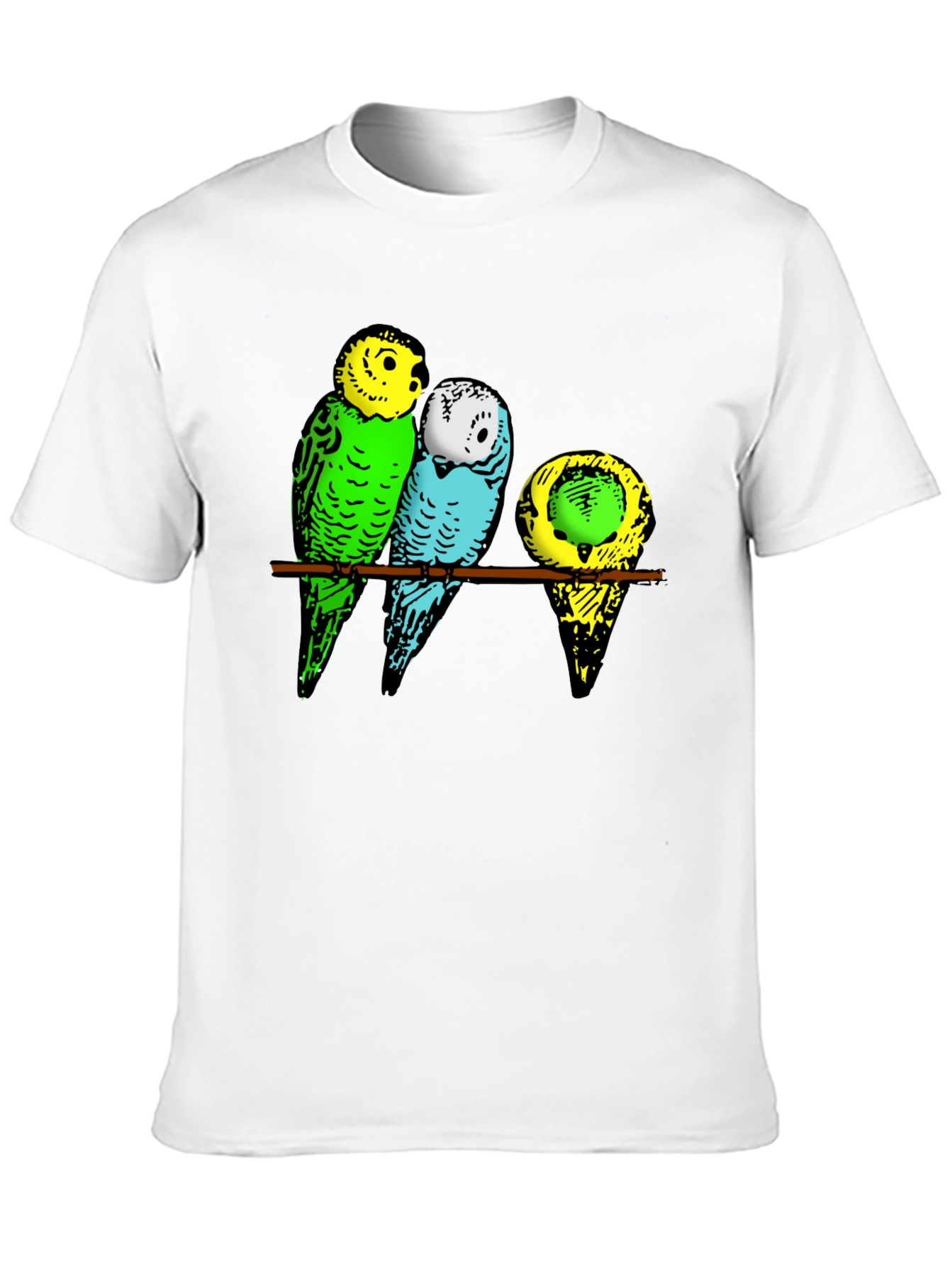 Parakeet Trio T-Shirt
