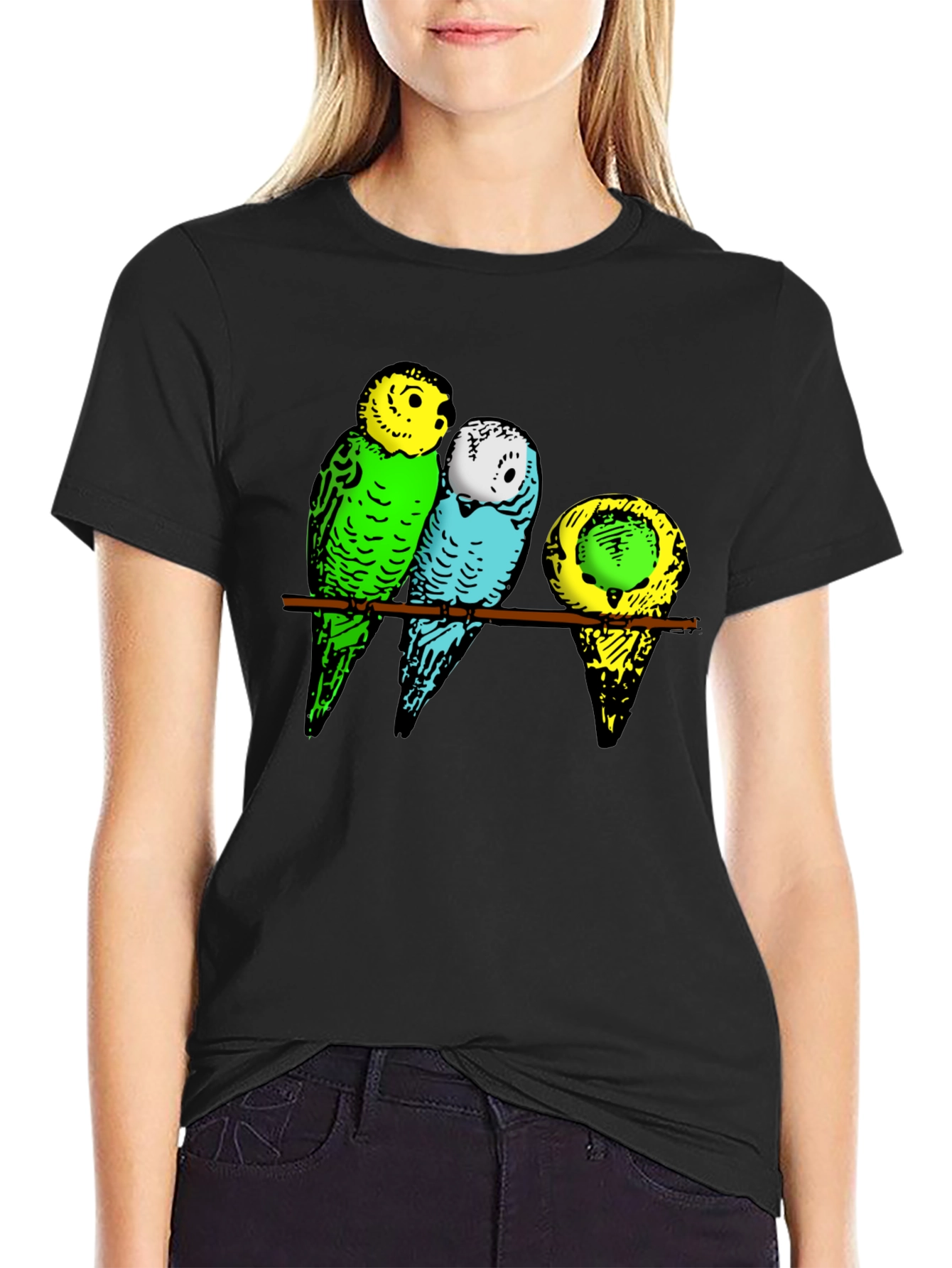 Parakeet Trio T-Shirt