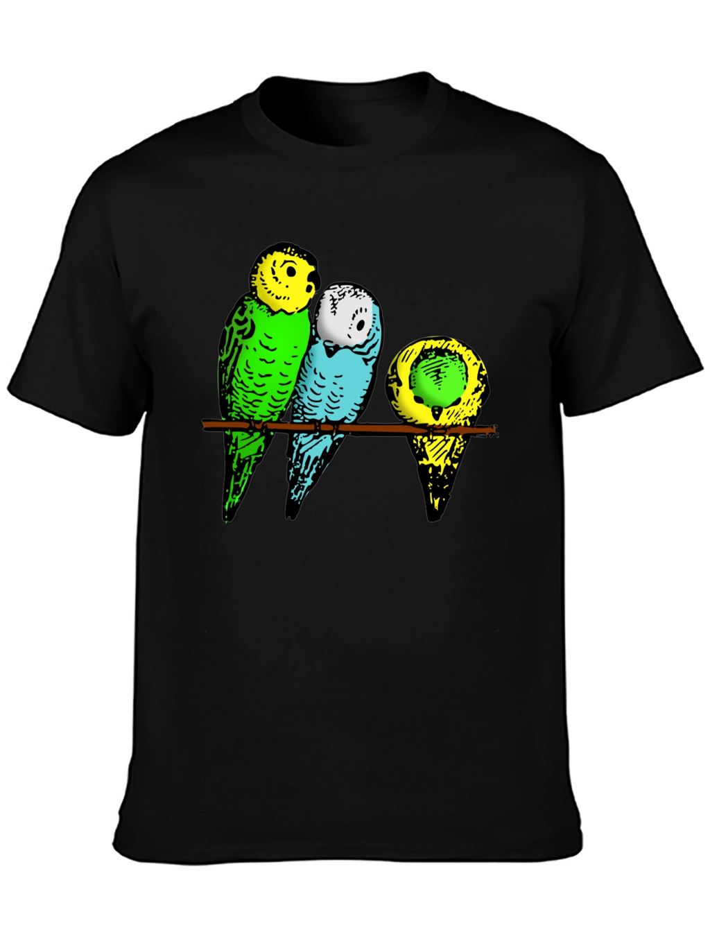 Parakeet Trio T-Shirt