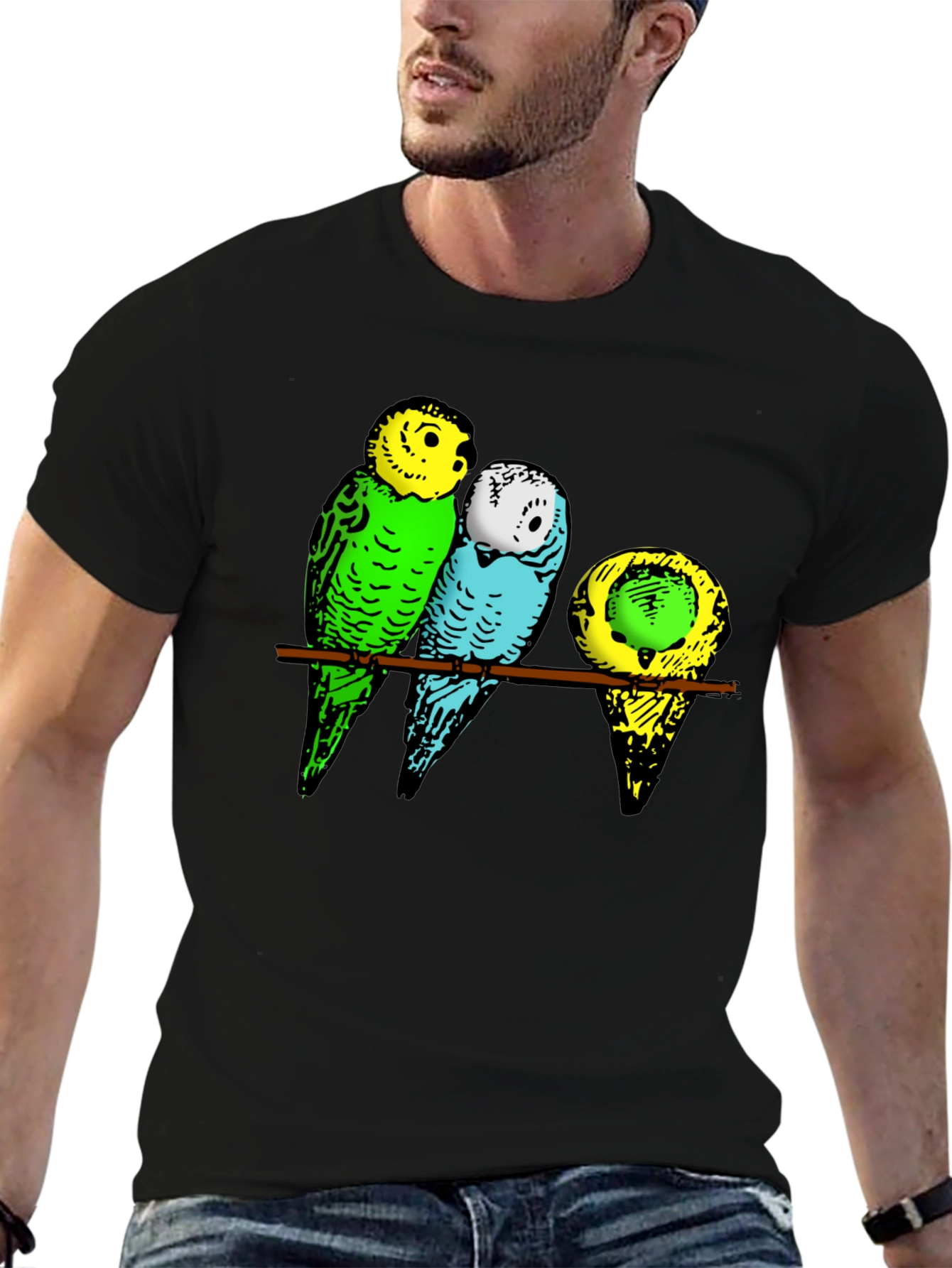 Parakeet Trio T-Shirt