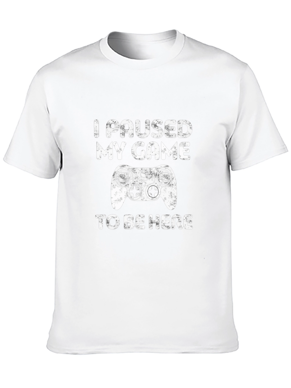 Funny Gamer T-Shirt: I Paused My Game