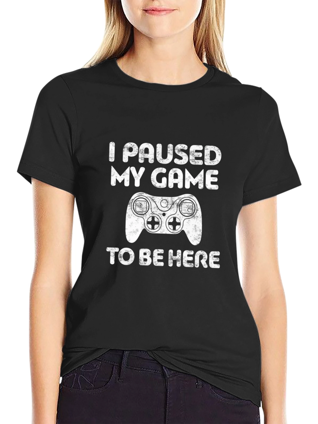 Funny Gamer T-Shirt: I Paused My Game