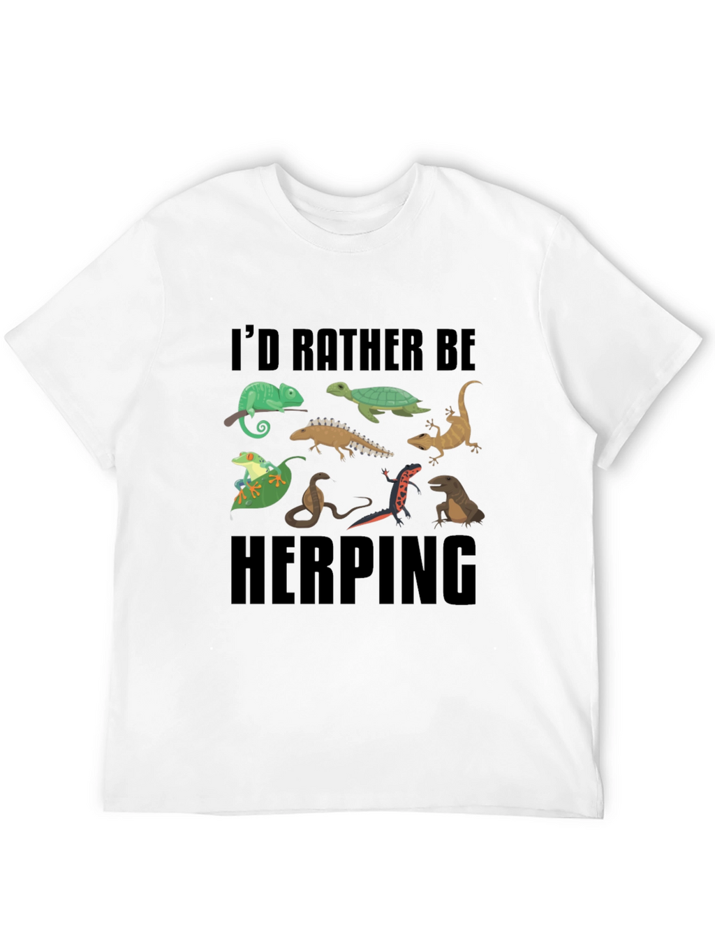 Herping Reptile Lover T-Shirt