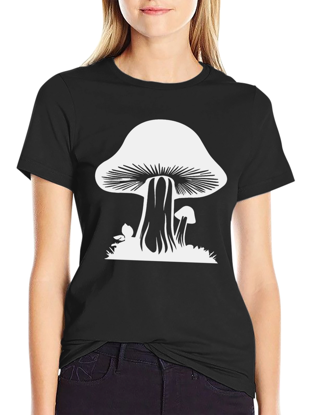 Mushroom Graphic Tee - Funky Fungi Fashion