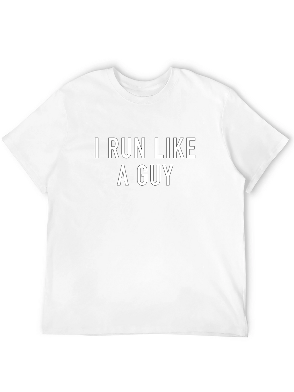 I Run Like A Guy Graphic Tee