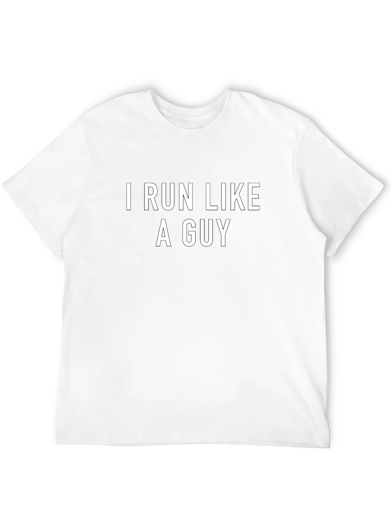 I Run Like A Guy Graphic Tee