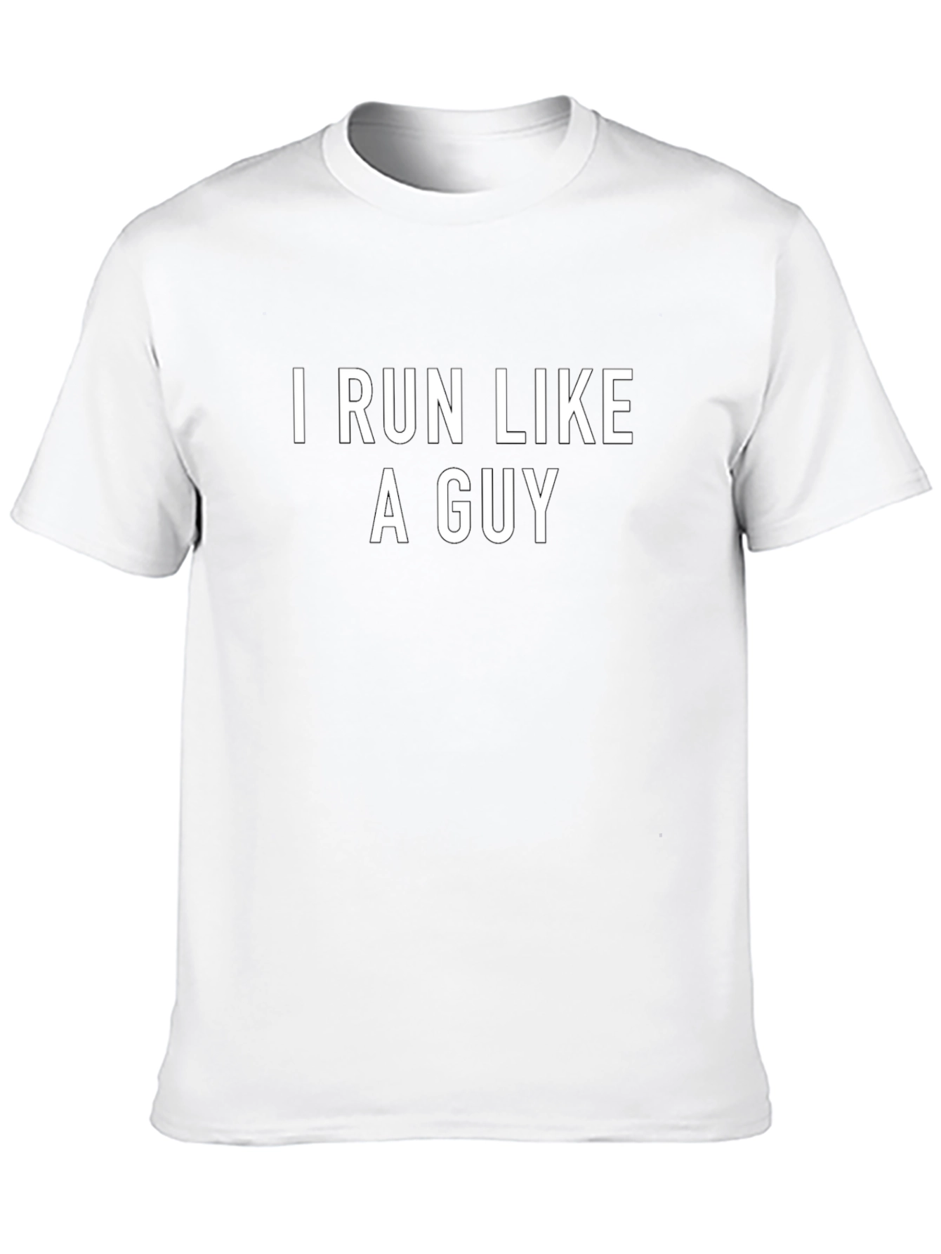 I Run Like A Guy Graphic Tee