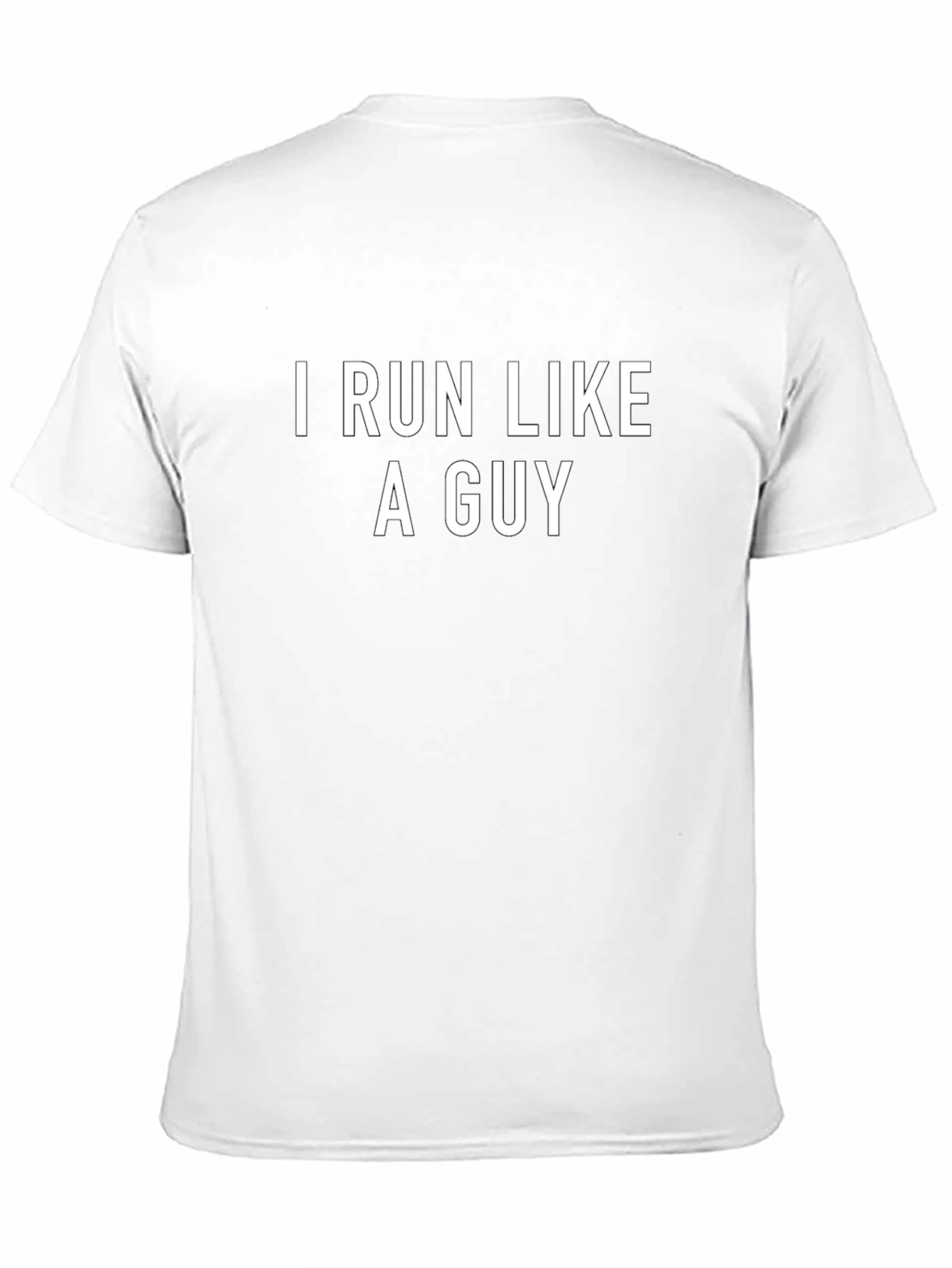 I Run Like A Guy Graphic Tee