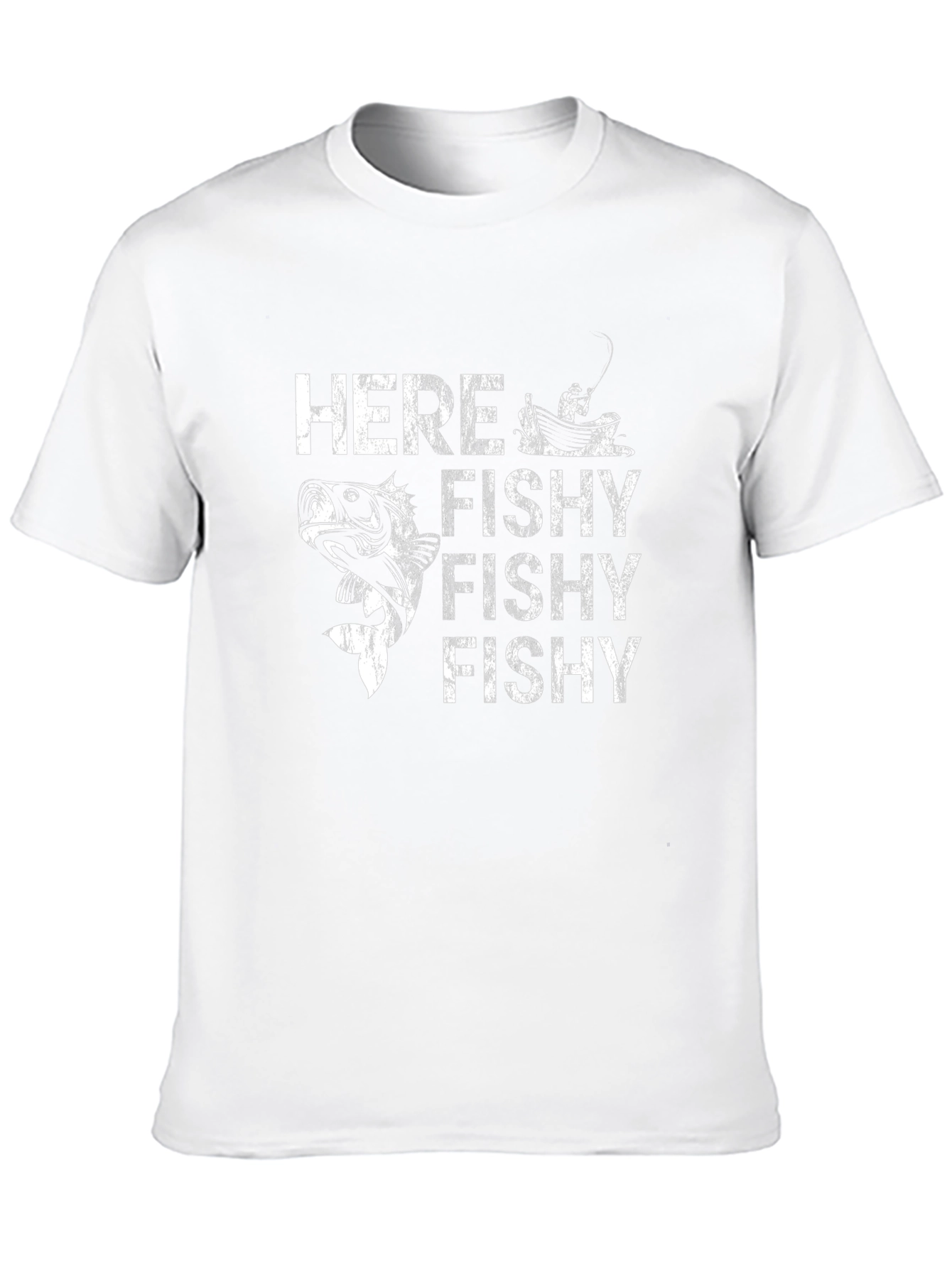 Here Fishy Fishy T-Shirt | Fishing Tee