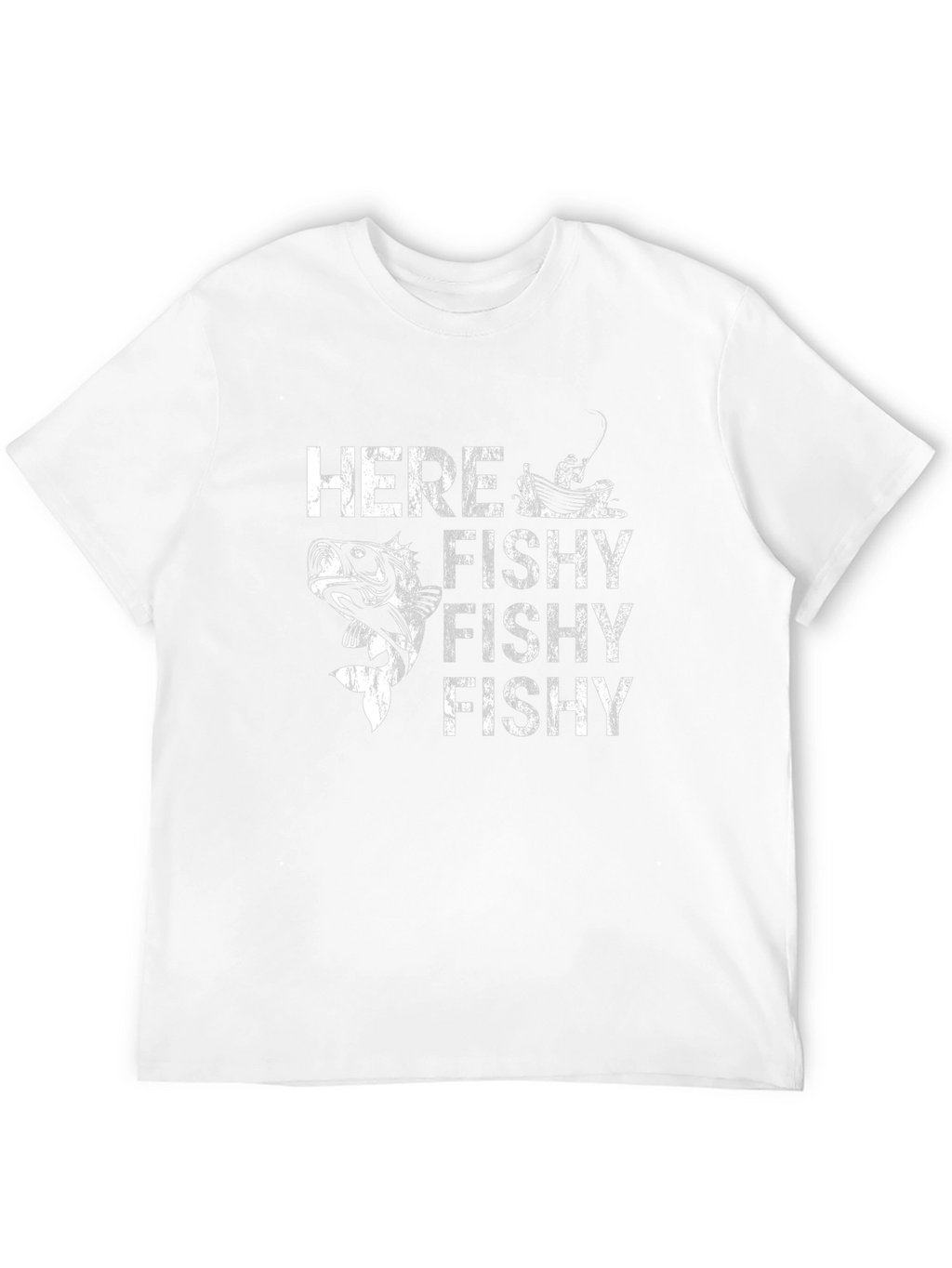 Here Fishy Fishy T-Shirt | Fishing Tee