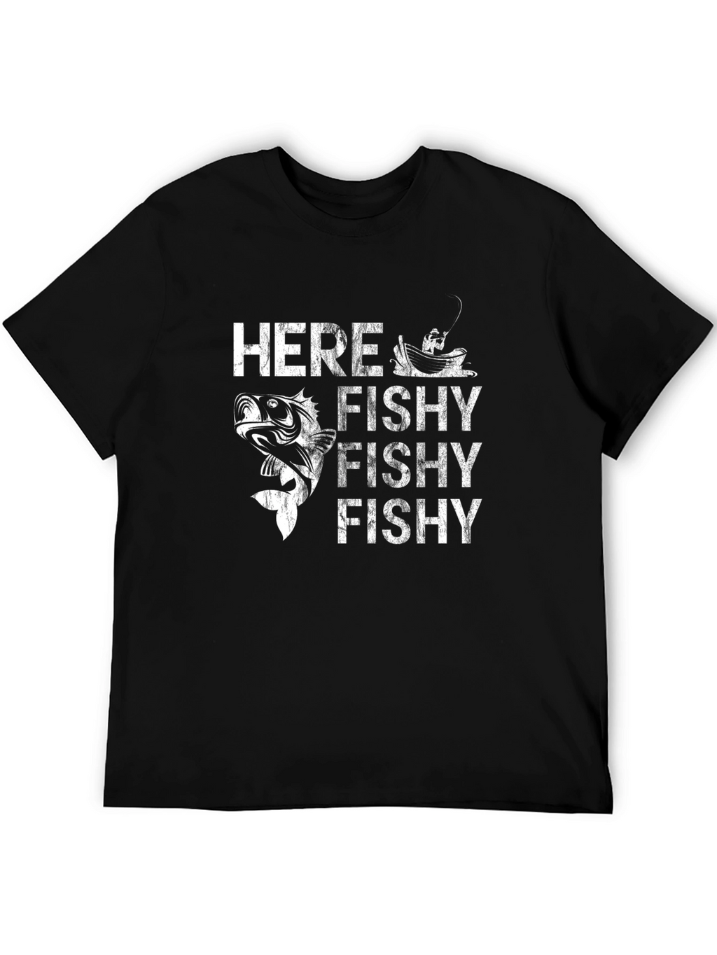 Here Fishy Fishy T-Shirt | Fishing Tee