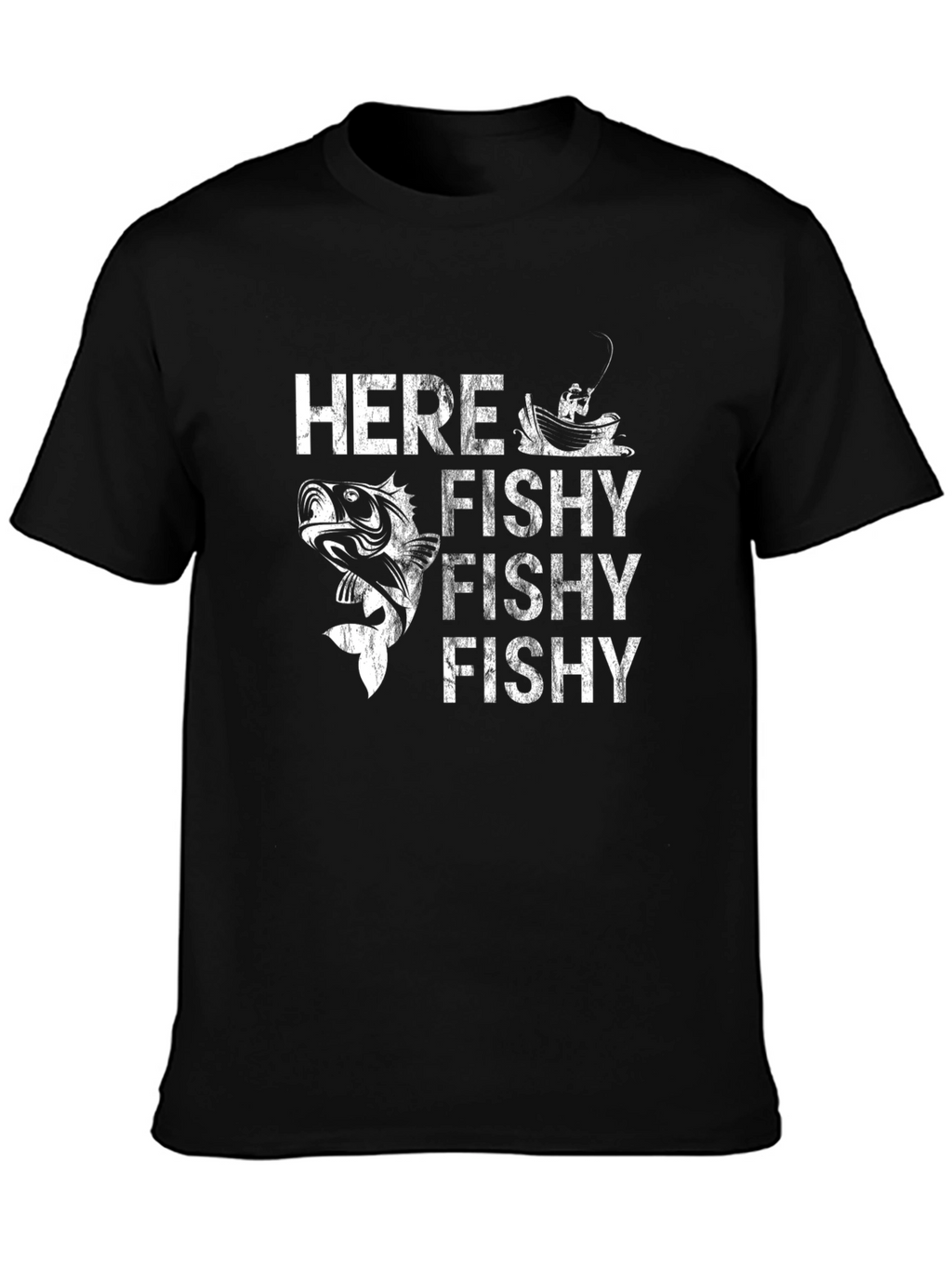 Here Fishy Fishy T-Shirt | Fishing Tee