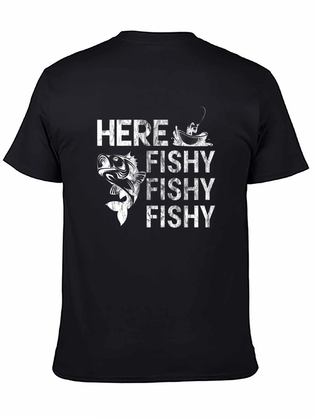 Here Fishy Fishy T-Shirt | Fishing Tee