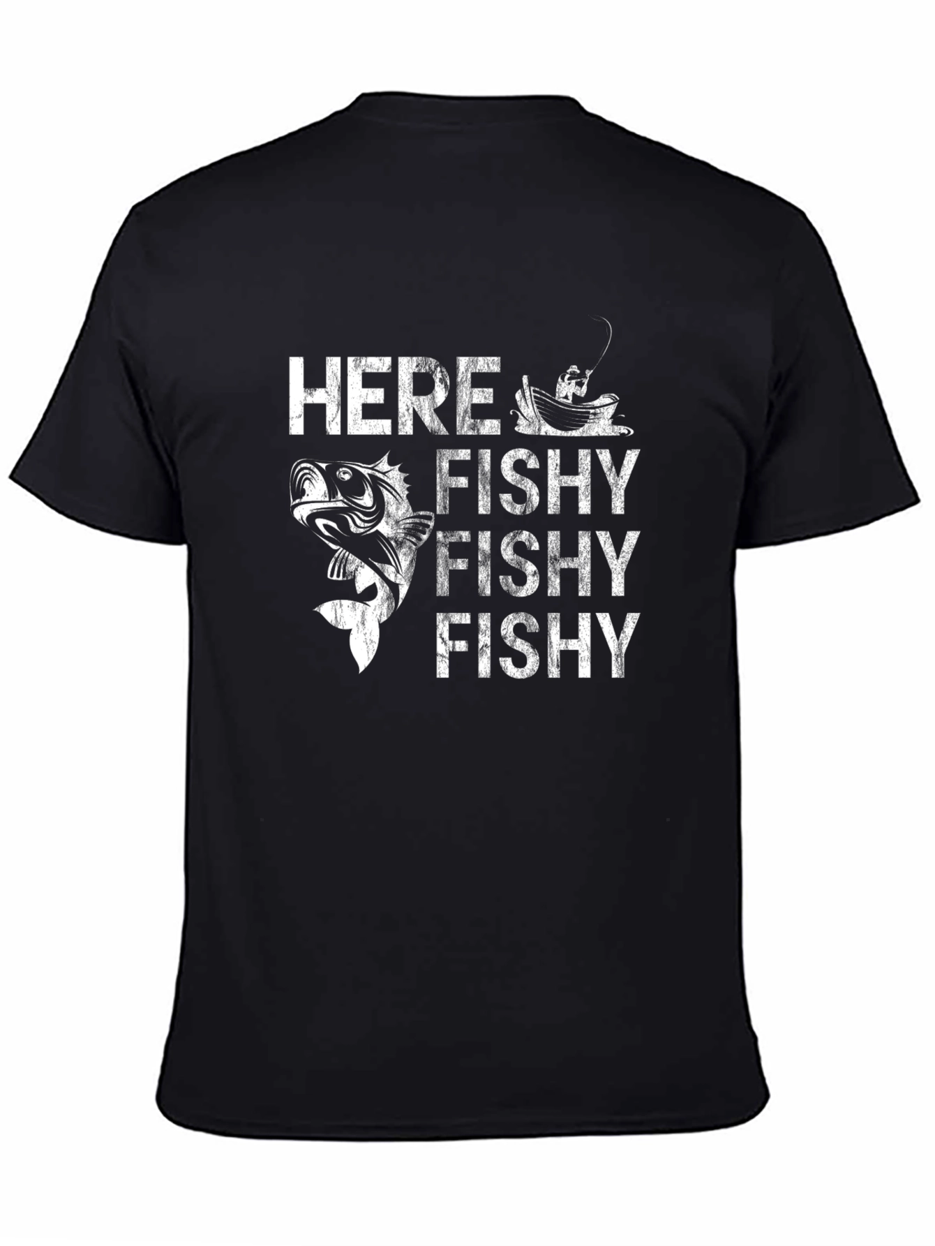 Here Fishy Fishy T-Shirt | Fishing Tee