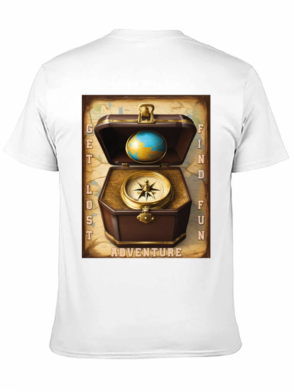Adventure Seeker Graphic Tee - Get Lost Find Fun