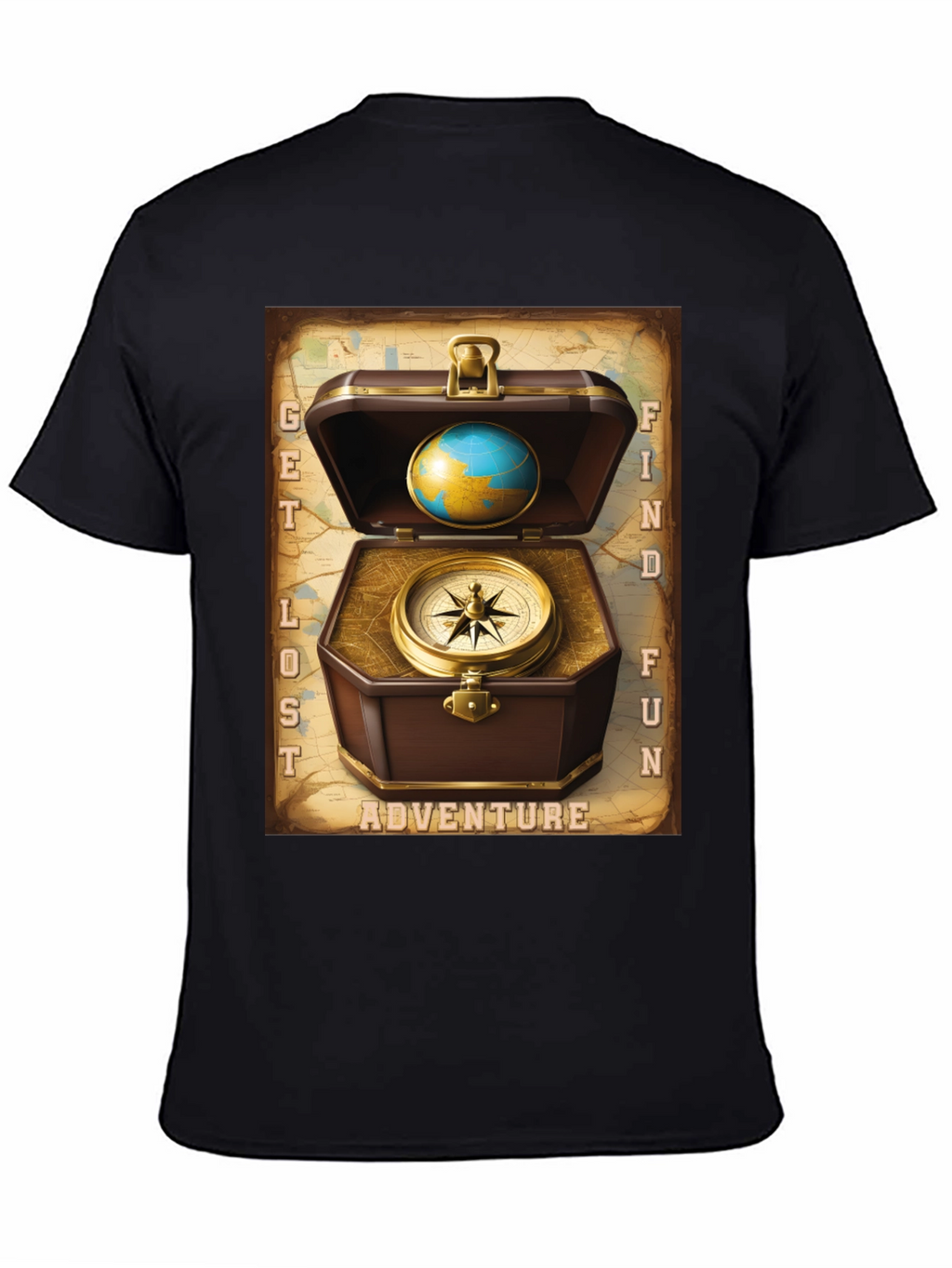Adventure Seeker Graphic Tee - Get Lost Find Fun