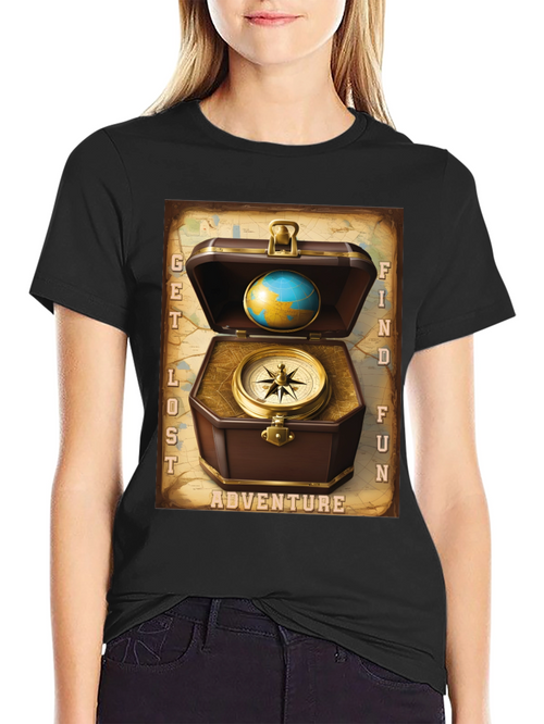 Adventure Seeker Graphic Tee - Get Lost Find Fun