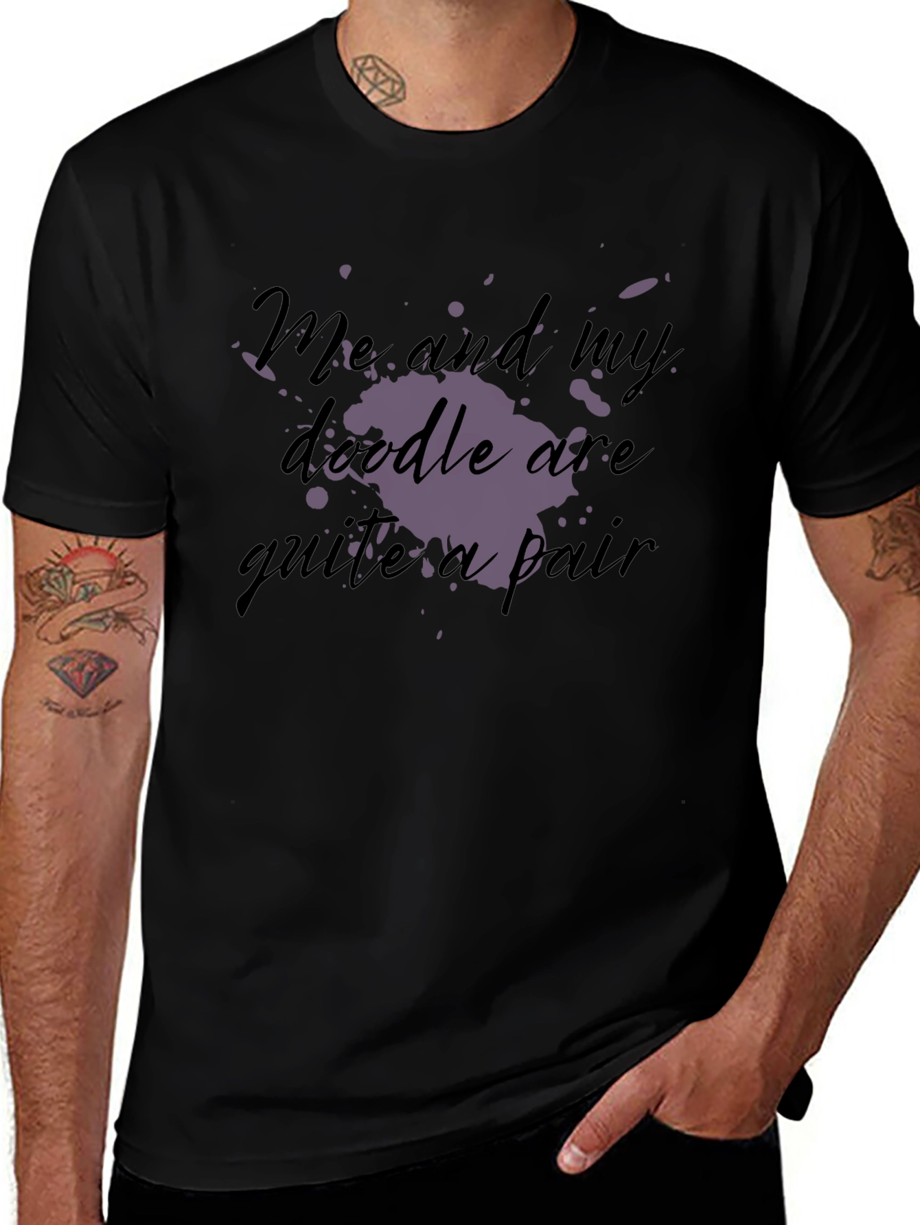 Doodle Pair T-Shirt - Unique Design