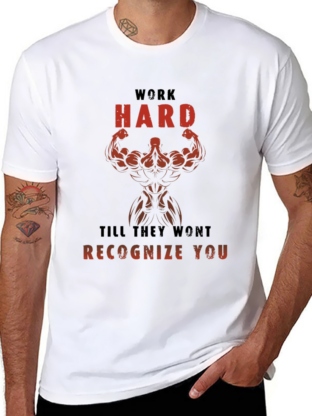 Work Hard Gym T-Shirt