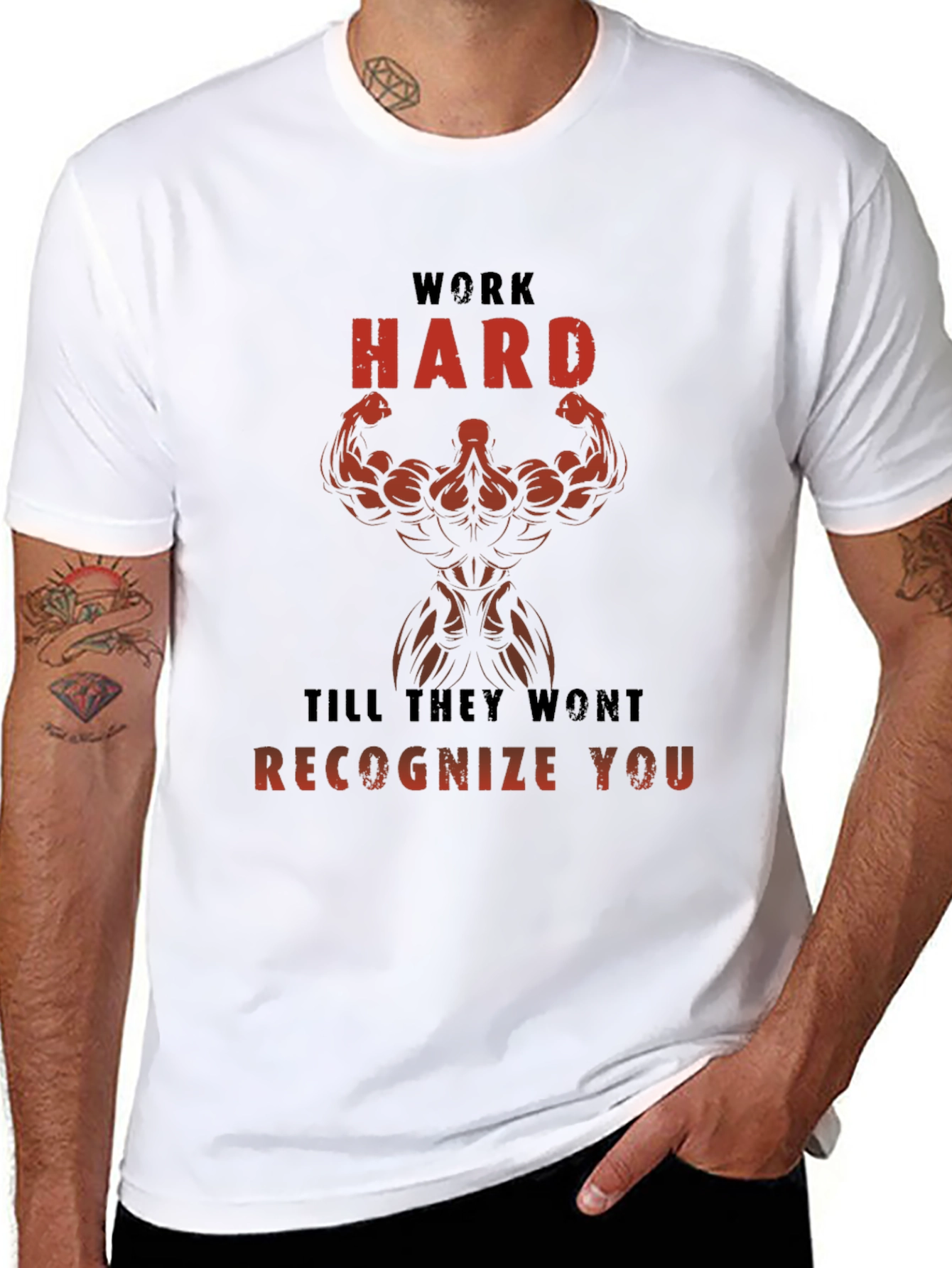 Work Hard Gym T-Shirt