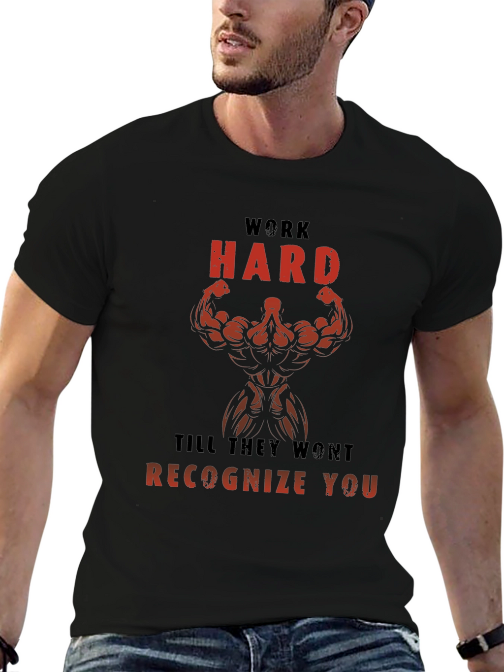 Work Hard Gym T-Shirt