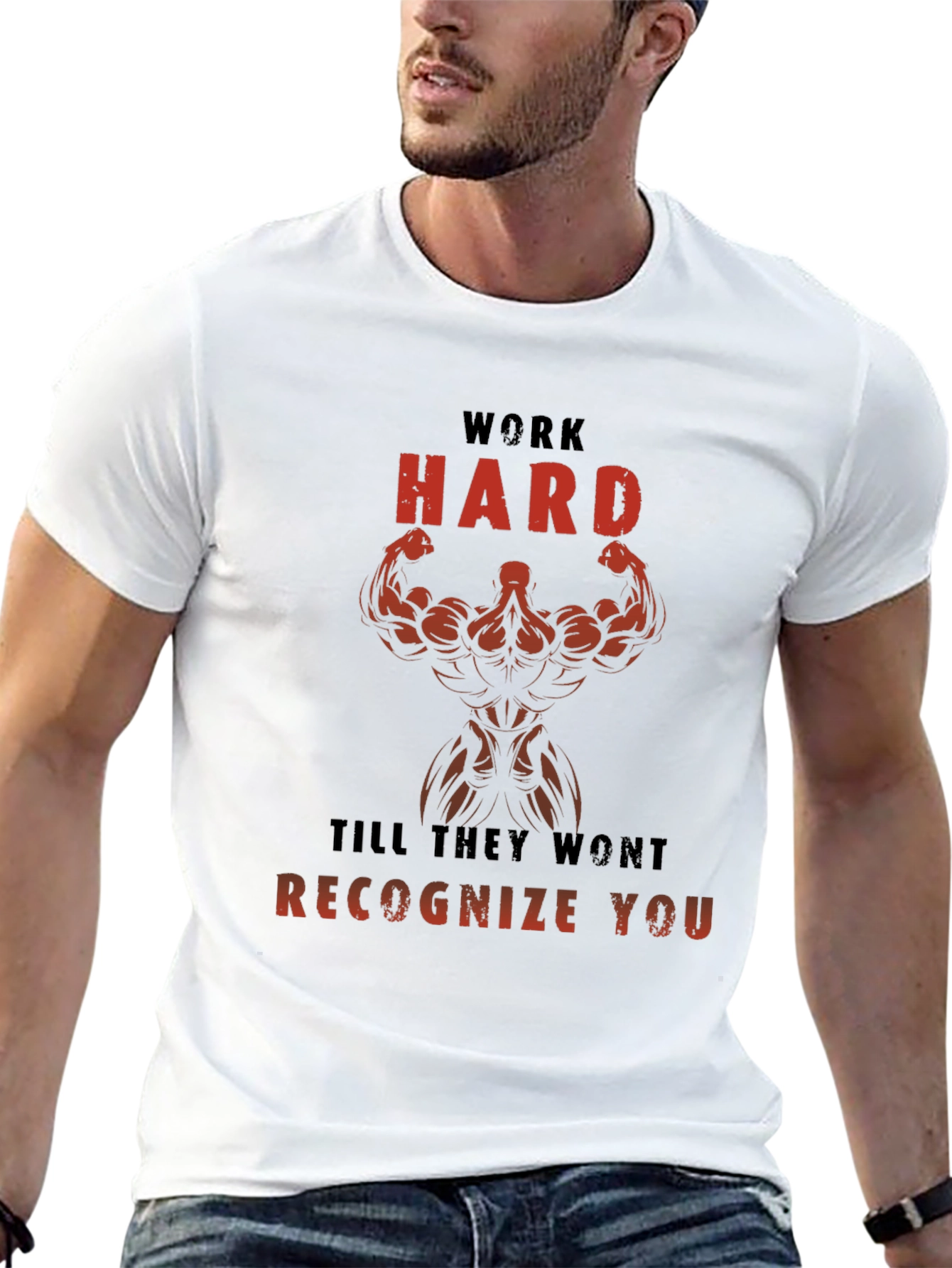 Work Hard Gym T-Shirt