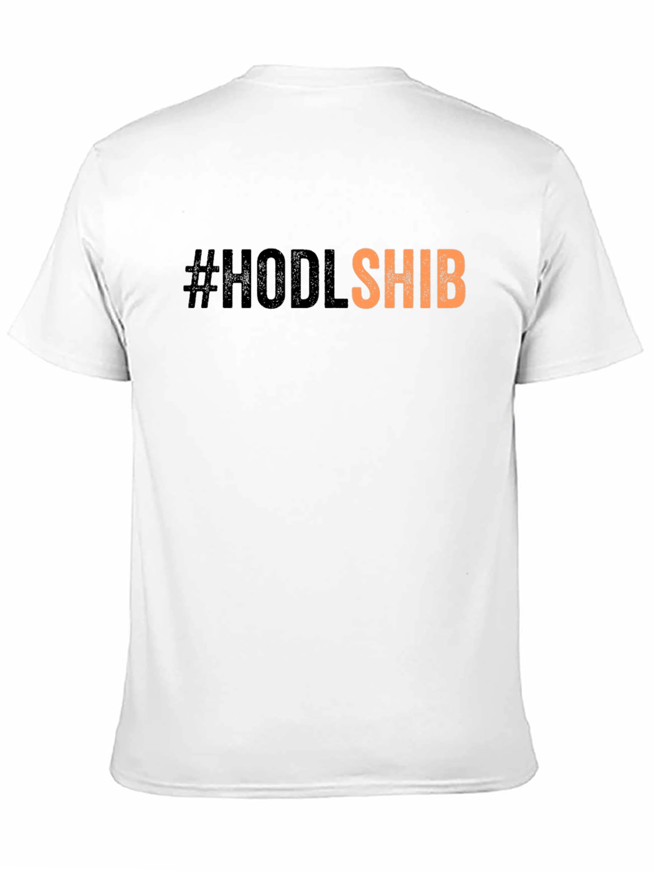 #HODLSHIB Black T-Shirt - Crypto Meme Tee