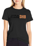 #HODLSHIB Black T-Shirt - Crypto Meme Tee