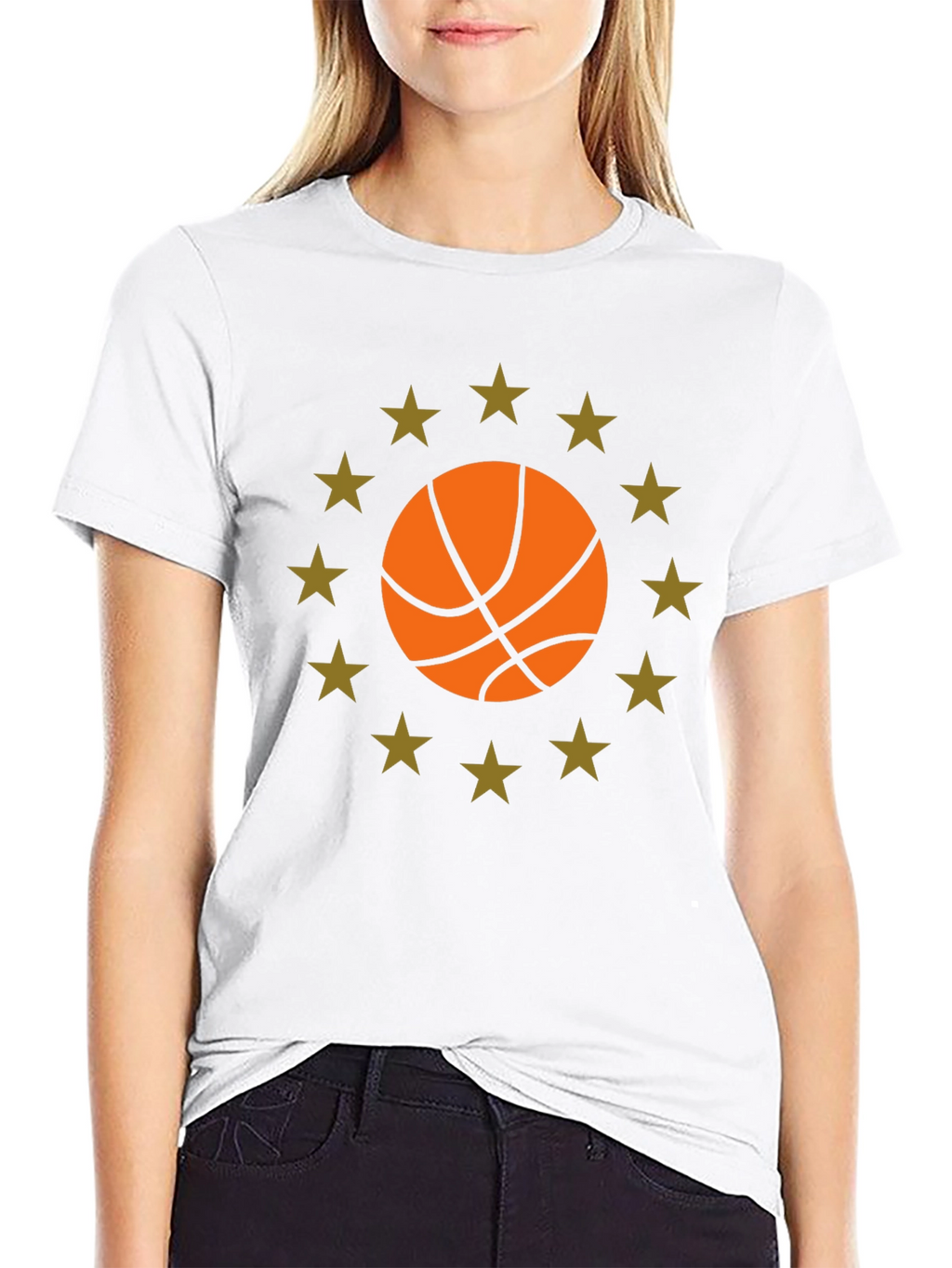 Basketball Star Graphic T-Shirt