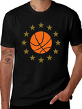 Basketball Star Graphic T-Shirt