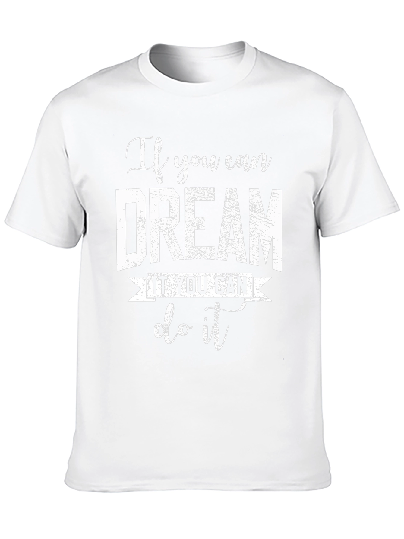 Dream It Do It T-Shirt - Motivational Black Tee