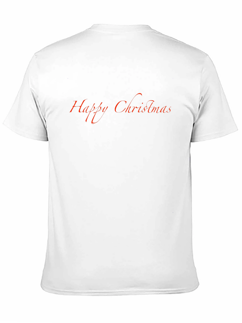 Happy Christmas Black T-Shirt