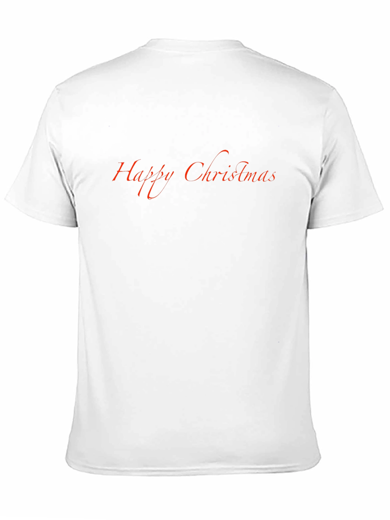 Happy Christmas Black T-Shirt