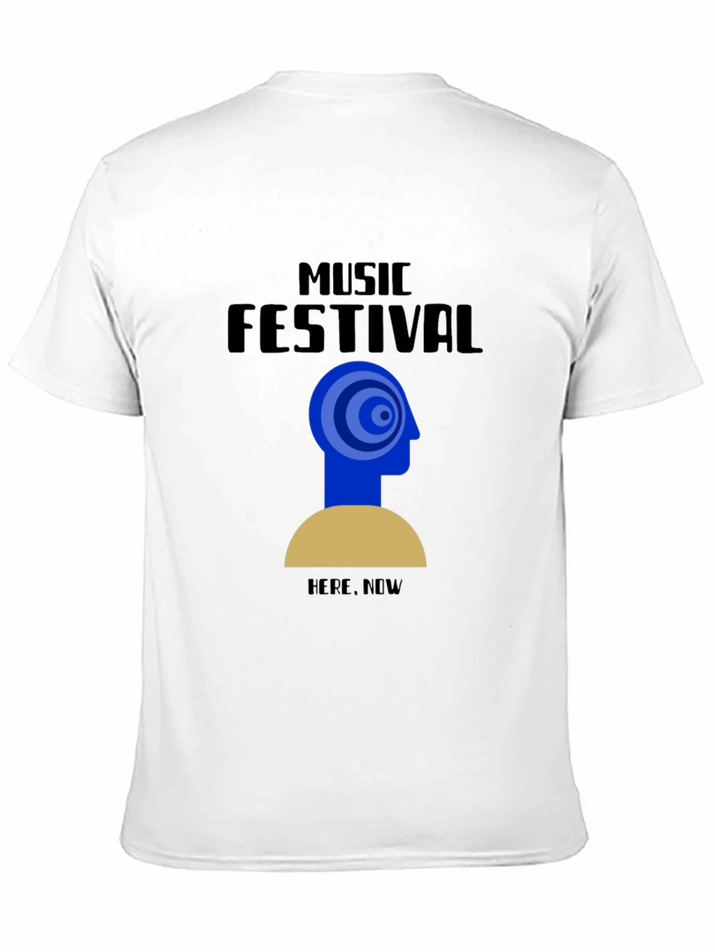 Music Festival Tee - Here Now Graphic T-Shirt