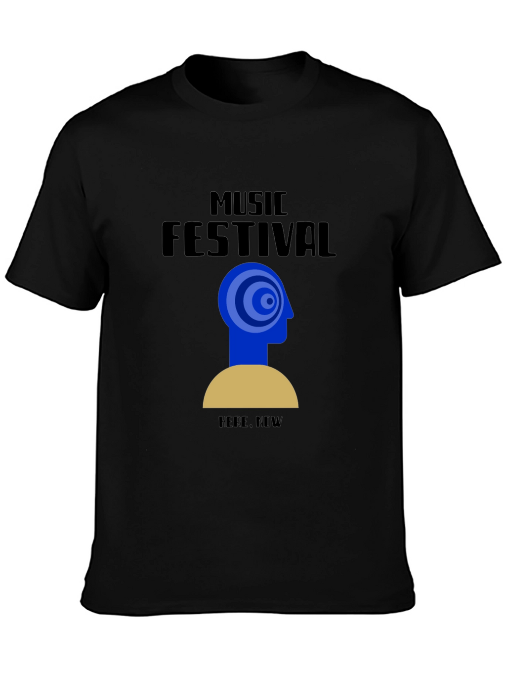 Music Festival Tee - Here Now Graphic T-Shirt