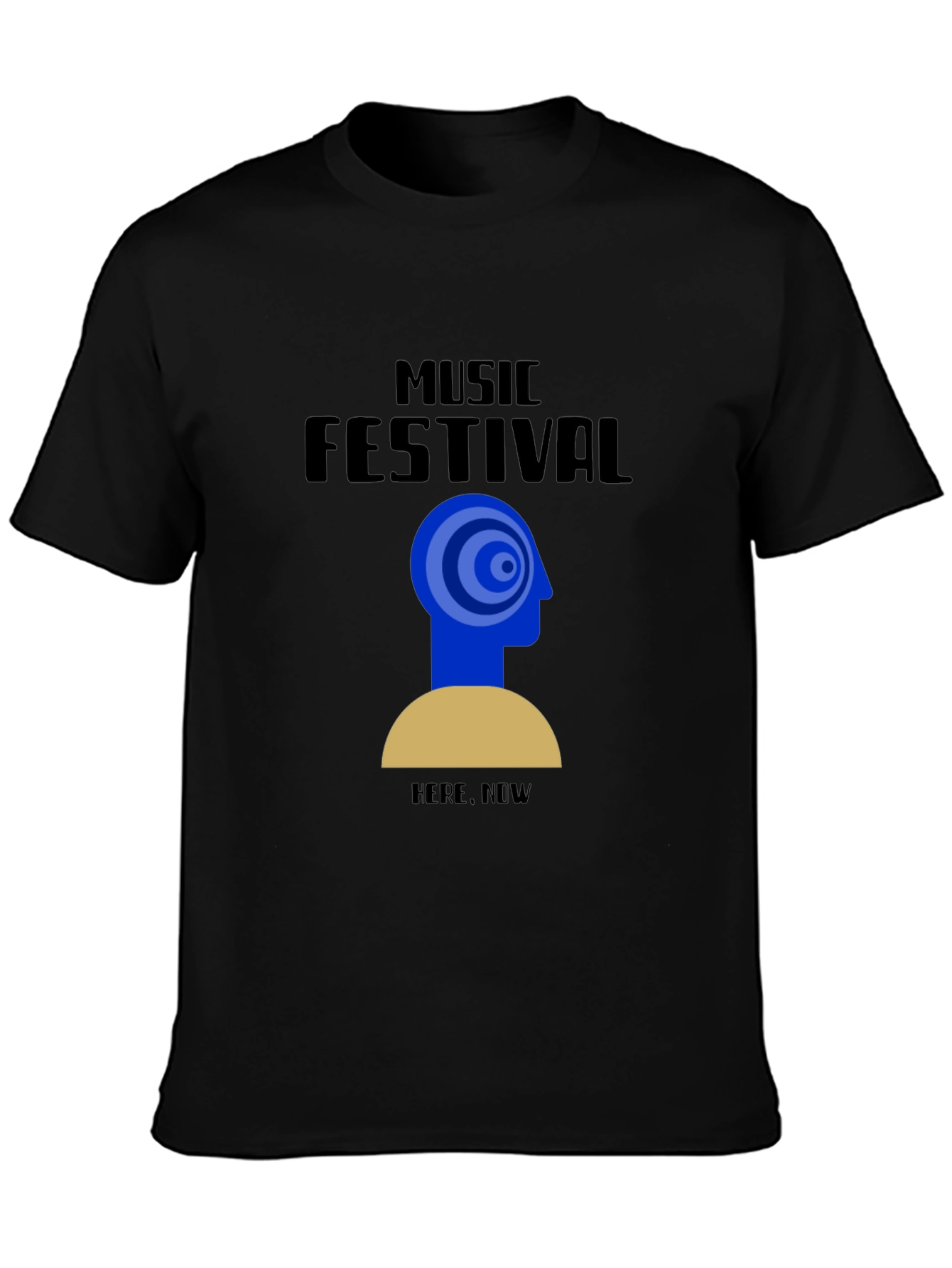 Music Festival Tee - Here Now Graphic T-Shirt