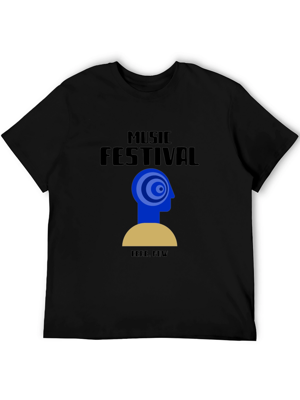 Music Festival Tee - Here Now Graphic T-Shirt